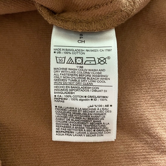 NWT Old Navy Workwear Chore Jacket in Miner’s Gold | Women Small - Picture 6 of 6